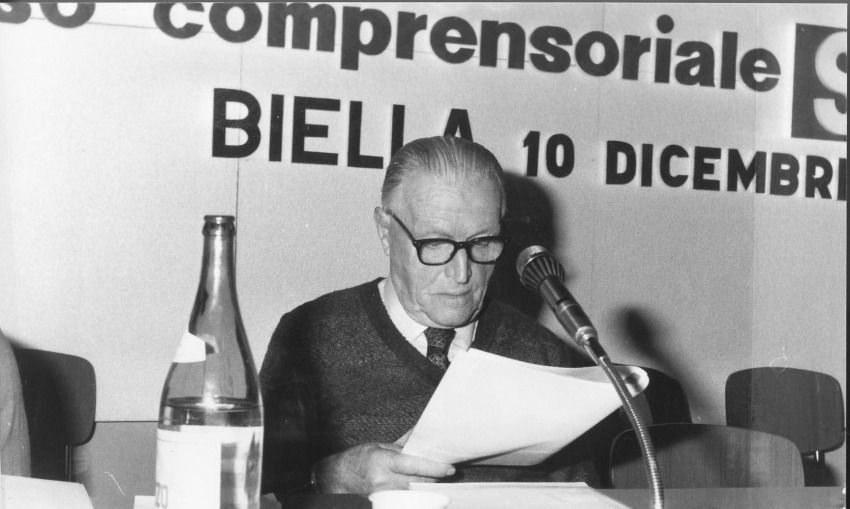 I fondatori del Sindacato pensionati di Biella