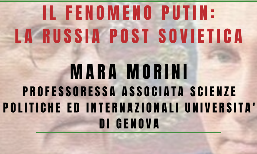 Mara Morini, Il fenomeno Putin: la Russia post sovietica