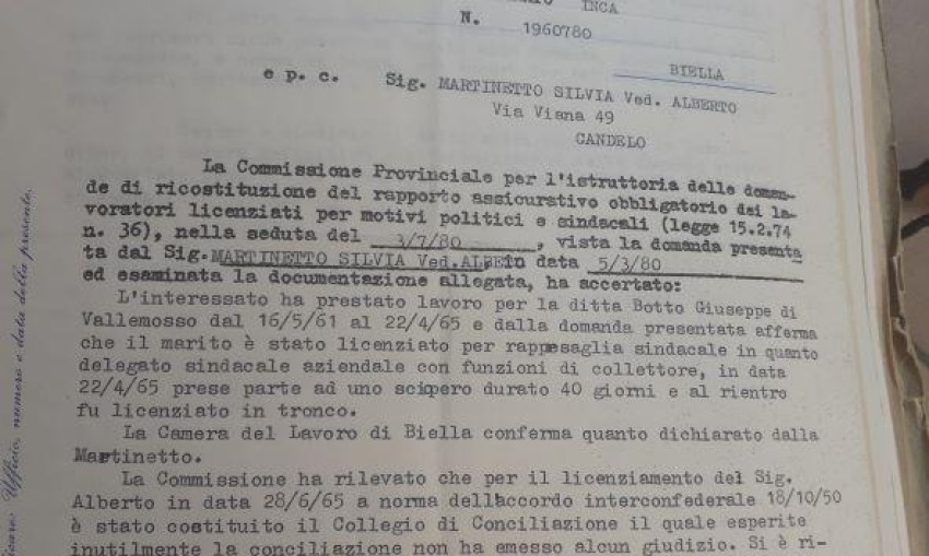 Licenziati per rappresaglia