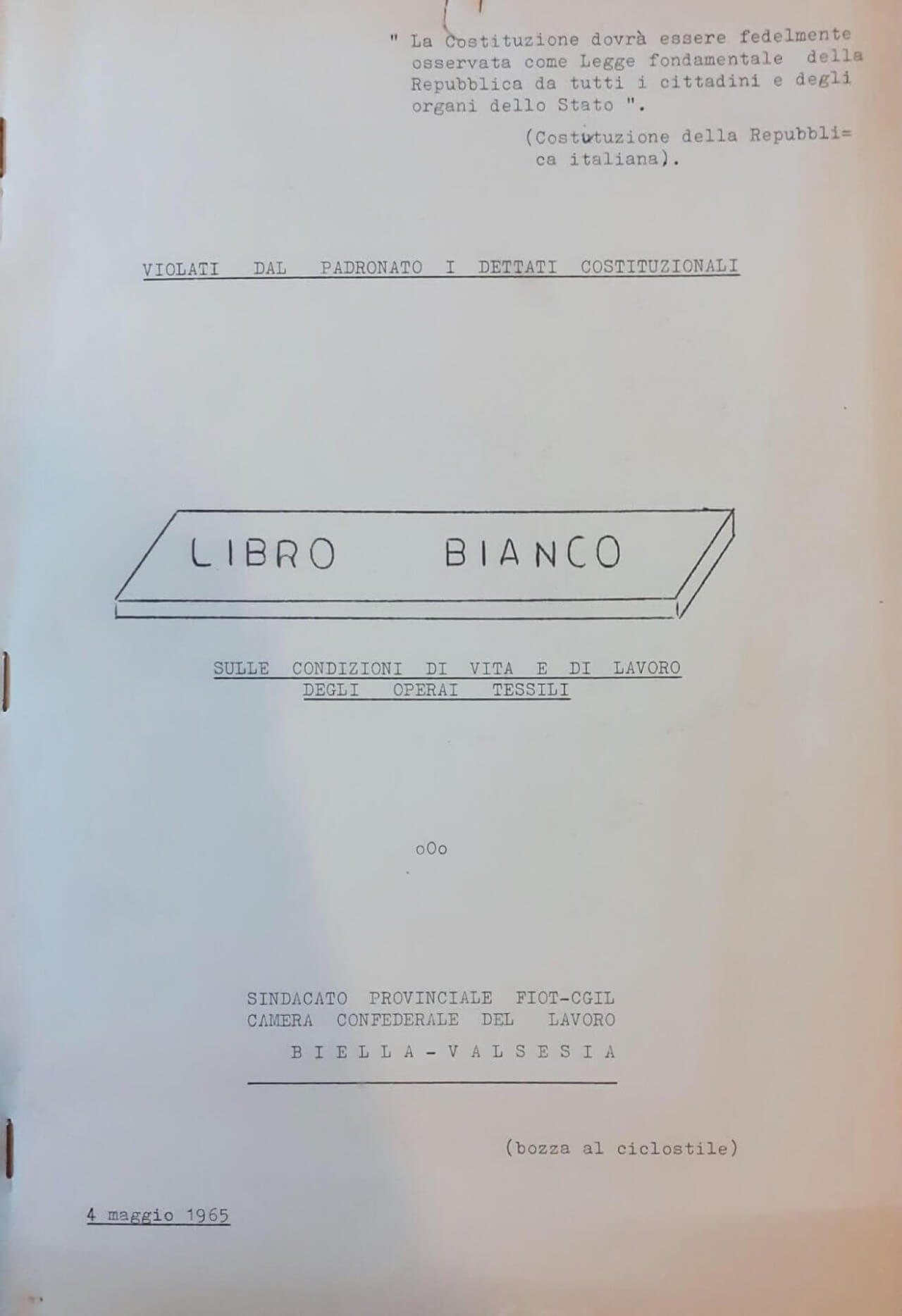 Biblioteca - Ricerche sul biellese
